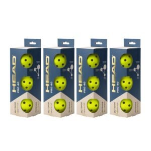 HEAD 3B Pro 40 Outdoor Pickleball (Pack of 12)