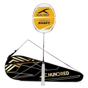 HUNDRED Flutter S CTRL Carbon Fibre Unstrung Badminton Racket